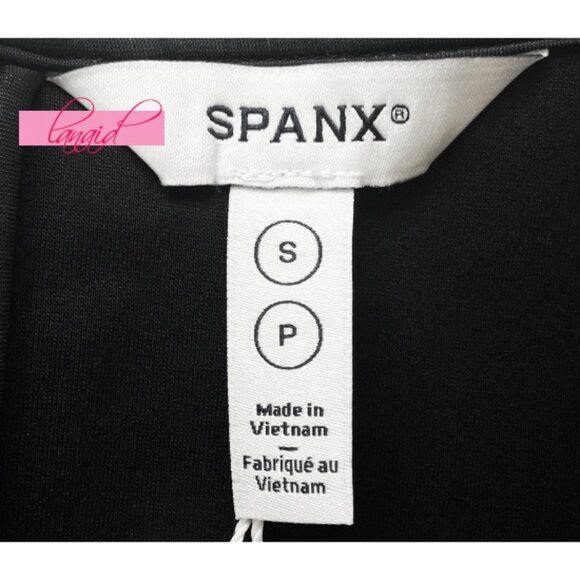 Spanx Ponte Corset Jumpsuit Classic Black Sleeveless Shapewear Relaxed Romper SP - Picture 10 of 12